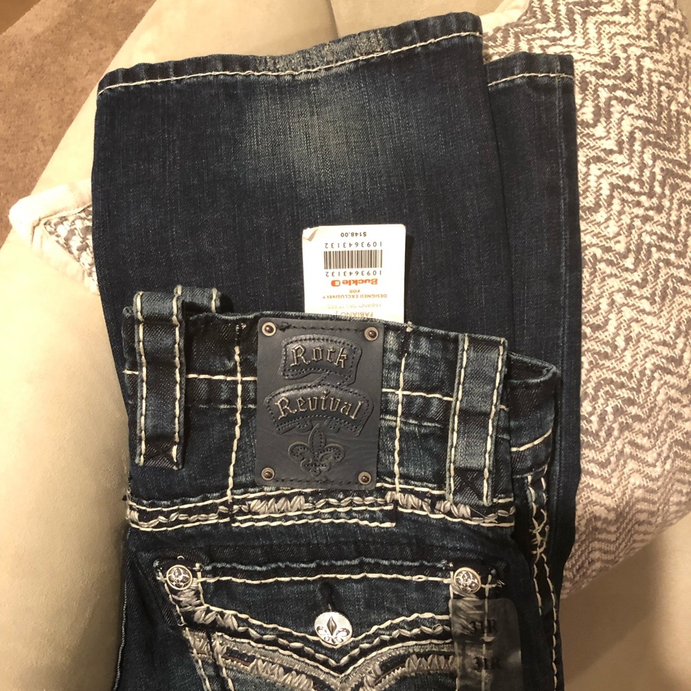 Men’s Rock Revival Jeans